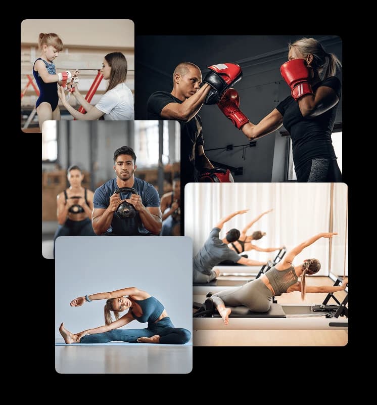 Gym and fitness club management